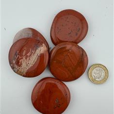 Red Jasper Palm Stone