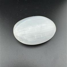Selenite Palm Stone