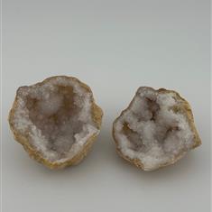 Geode Quartz Pair