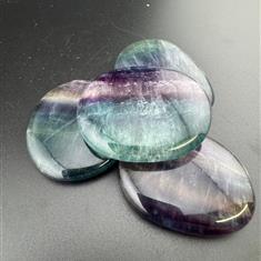Rainbow Fluorite Palm Stone