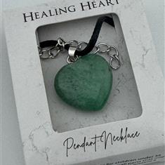 Aventurine Heart Necklace