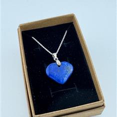 Lapis Lazuli Heart Necklace