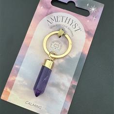 Amethyst Calming Keyring 01