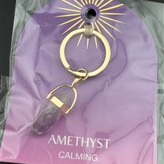 Amethyst Calming Keyring