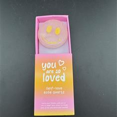 Rose Quartz You Are So Loved Smile