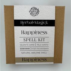 Herbal Magick Happiness Spell  Kit