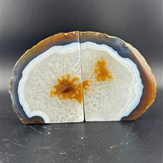 Agate Bookends