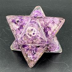 Merkaba Star Amethyst