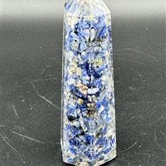 Organite Obelisk Tower Small Sodalite