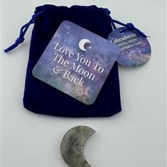 Labradorite Crystal Moon