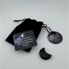 Obsidian Crystal Moon