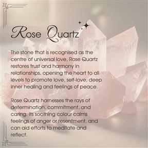 Rose quartz crystals